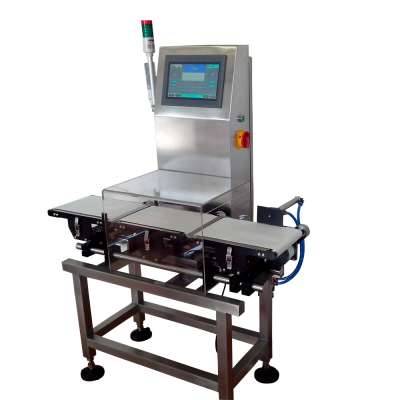 High speed automatic conveyor weight checker weigher check multi-sorting zone weight machine for sale price