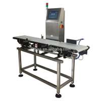 Online conveyor check weigher machine checkweigher with pusher rejector